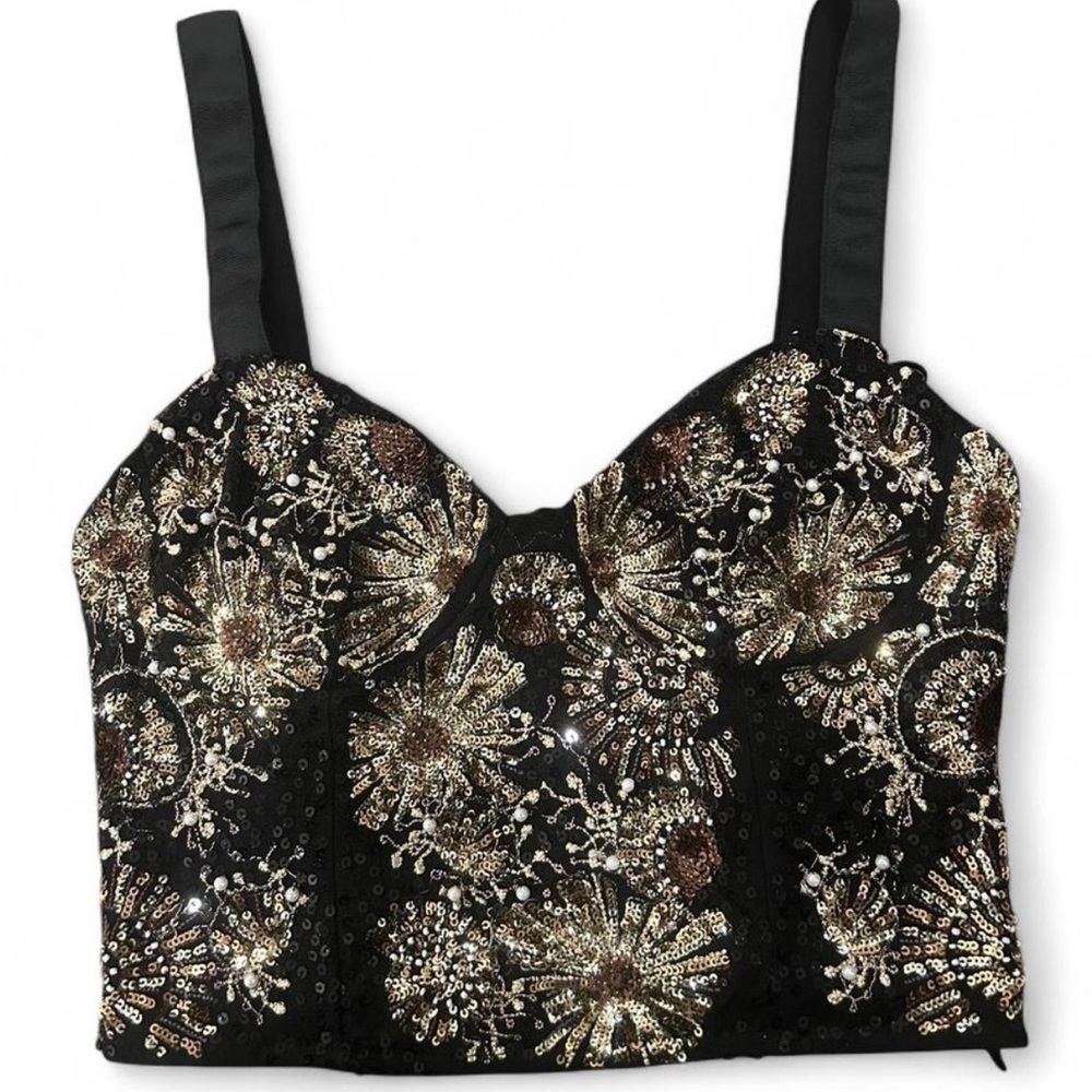 Zara Embellished Top